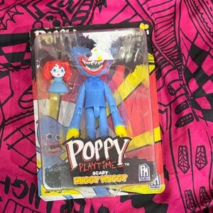 👛 Scary Huggy Wuggy Toy - Blue and Red